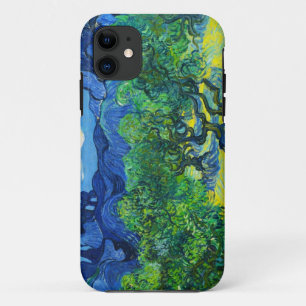 Capa Para iPhone 11 Oliveiras com o Alpilles no fundo