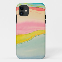 Capa Para iPhone 11 Onda a cores nº 2