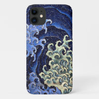 Onda Feminina Japonês Vintage Katsushika Hokusai