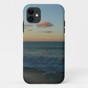 Capa Para iPhone 11 Ondas caindo na paisagem de Sunset Beach
