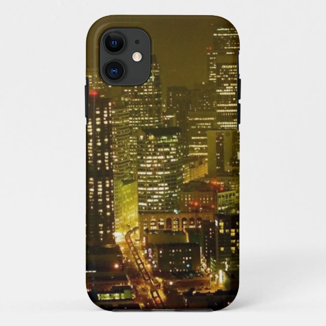 Capa Para iPhone 11 Opinião da cidade de Seattle (Verso)