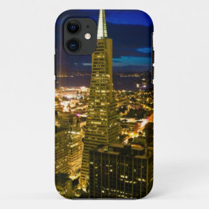 Capa Para iPhone 11 Opinião da noite de San Francisco.