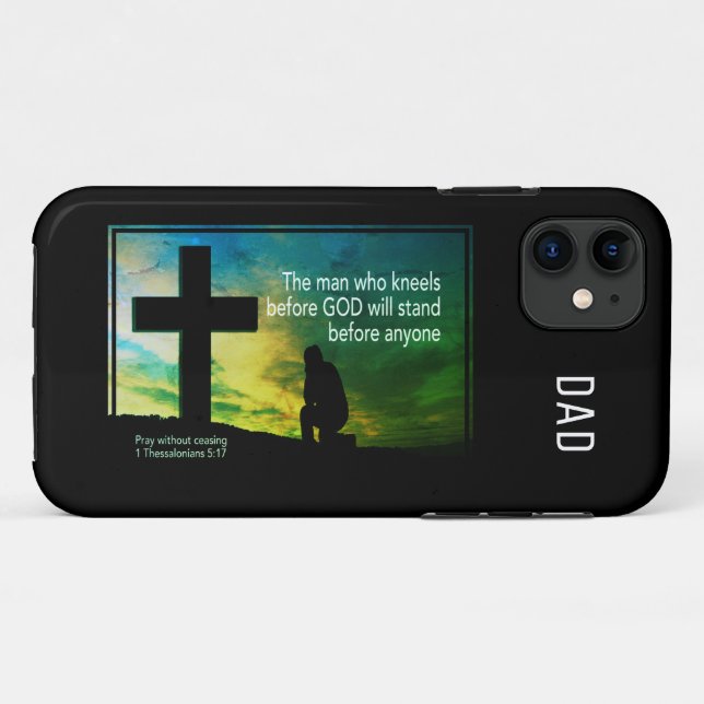 Capa Para iPhone 11 Orador que se aproxima de Deus cristão (Verso (horizontal))