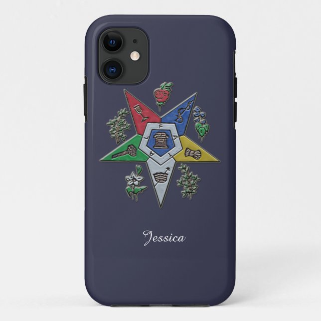 Capa Para iPhone 11 Ordem Da Estrela Oriental (Verso)