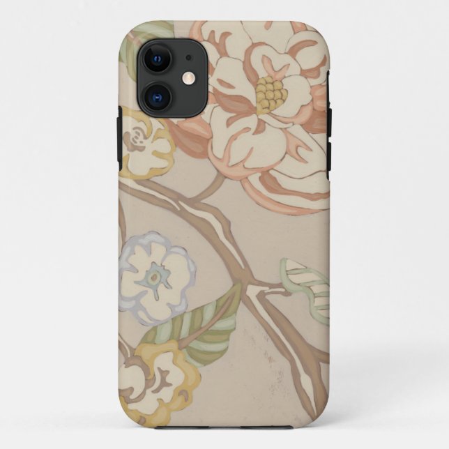 Capa Para iPhone 11 Organização Decrativa Chintz Design (Verso)