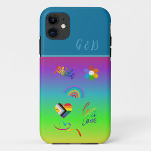 Capa Para iPhone 11 orgulho gay mês de lgbtq colorido