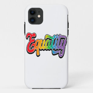 Capa Para iPhone 11 Orgulho LGBT Arco-Íris Igualdade de Sinalizador