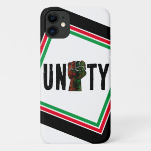 Capa Para iPhone 11 orgulho negro punho vermelho verde bandeira pan-af