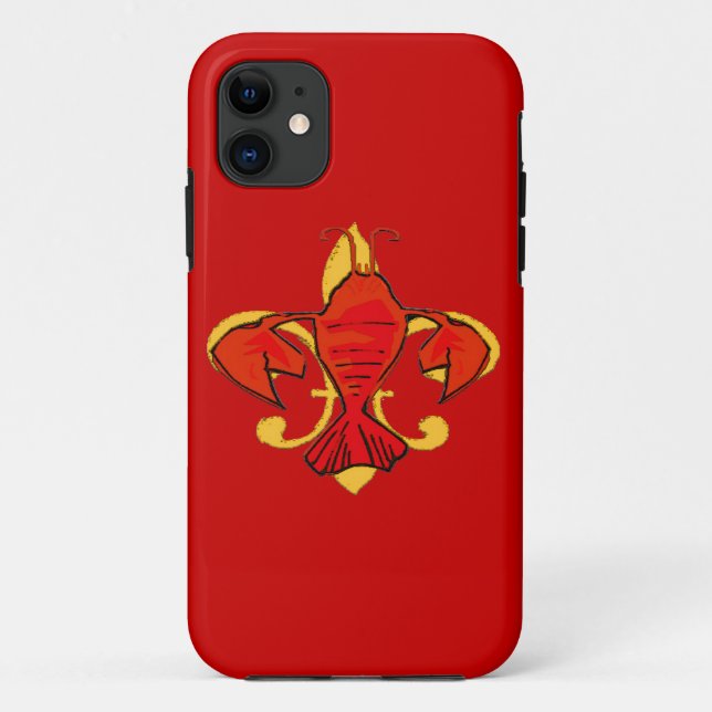 Capa Para iPhone 11 Original Fleur De Craw (Verso)