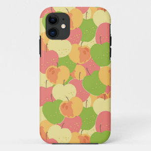 Capa Para iPhone 11 Ornamento Com Maçãs
