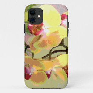 Capa Para iPhone 11 Orquídeas Amarelas ao sol da tarde