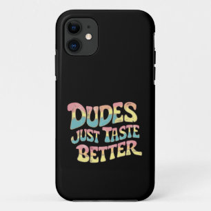 Capa Para iPhone 11 Os Caras São Mais Saborosos Mês do Orgulho LGBT Ga