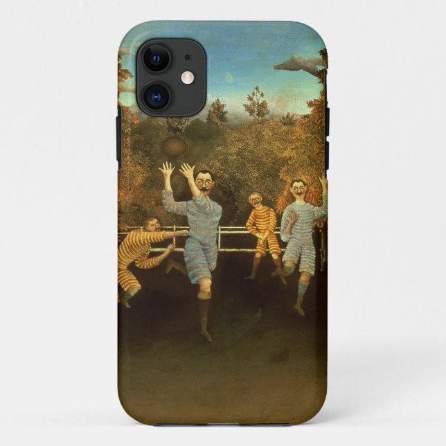 Capa Para iPhone 11 Os jogadores de futebol, 1908 (óleo em canvas) (Verso)