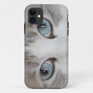 Capa Para iPhone 11 Os olhos de gato bonitos