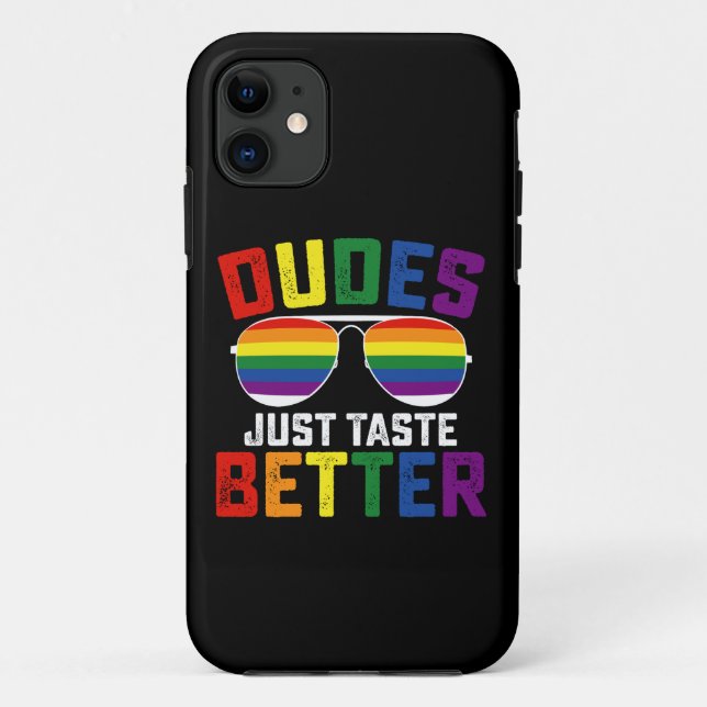 Capa Para iPhone 11 Os Rapazes São Muito Mais Saborosos Comédia Orgulh (Verso)