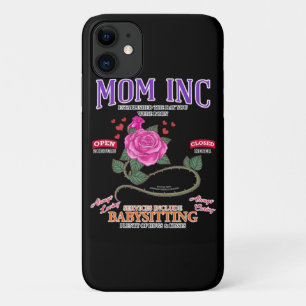 Capa Para iPhone 11 Os Serviços Da Mãe Inc Incluem Babysitting Funny M