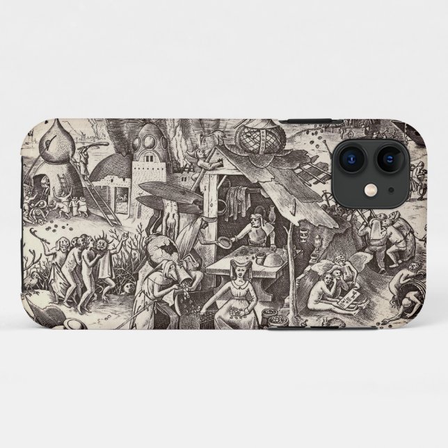 Capa Para iPhone 11 Os Sete Pecados Mortais - Ganância (Verso (horizontal))