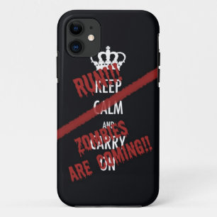 Capa Para iPhone 11 Os zombis estão vindo