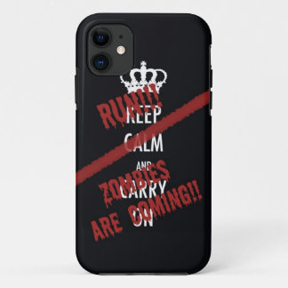 Capa Para iPhone 11 Os zombis estão vindo