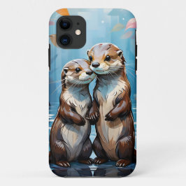 Capa Para iPhone 11 Otters