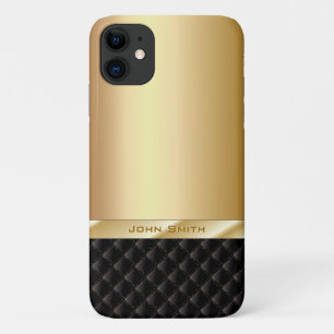 Capa Para iPhone 11 Ouro luxuoso com caso conhecido feito sob