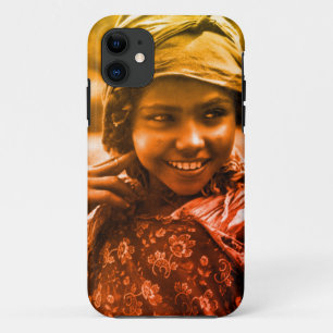 Capa Para iPhone 11 Ouro Maghreb Tunisina Djerba mulher Case-Mat