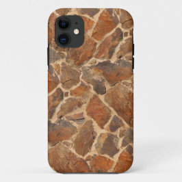 Capa Para iPhone 11 Ouro morno do teste padrão de Stonewall da