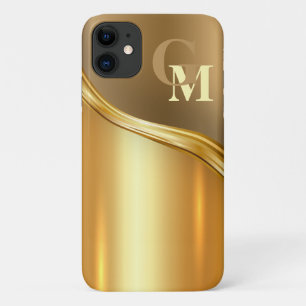 Capa Para iPhone 11 Ouro personalizado de aparência moderna
