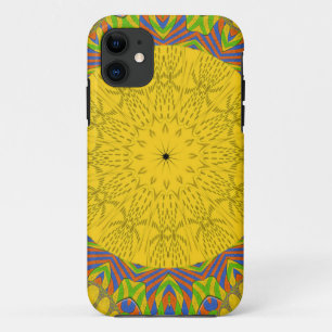 Capa Para iPhone 11 Ouro sem costura ornamental.