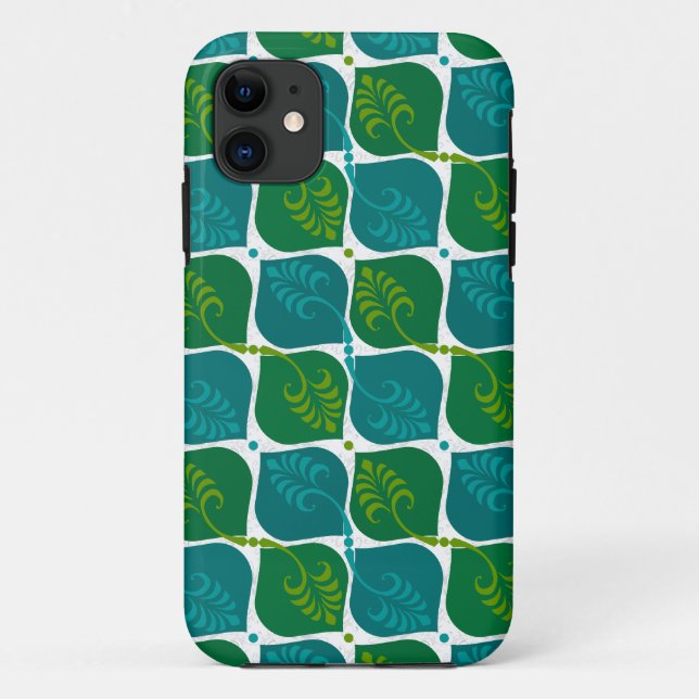 Capa Para iPhone 11 Ouros Arredondados Ornamentais (Verso)
