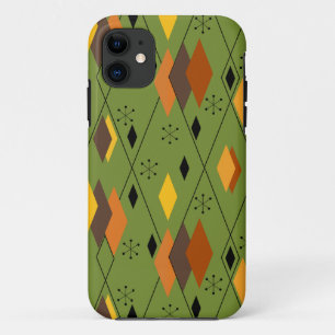 Capa Para iPhone 11 Ouros Atômicos dos anos 70