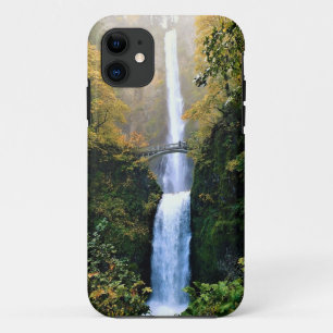 Capa Para iPhone 11 Outono em Multnomah Falls, OR