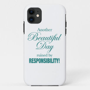 Capa Para iPhone 11 Outro Belo Dia Arruinado!