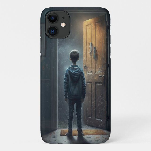 Capa Para iPhone 11 Outside the House (Verso)