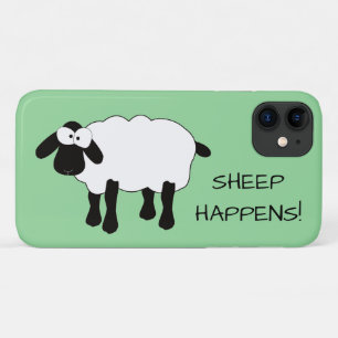 Capa Para iPhone 11 Ovelha Whimsical "Ovelha Acontece"