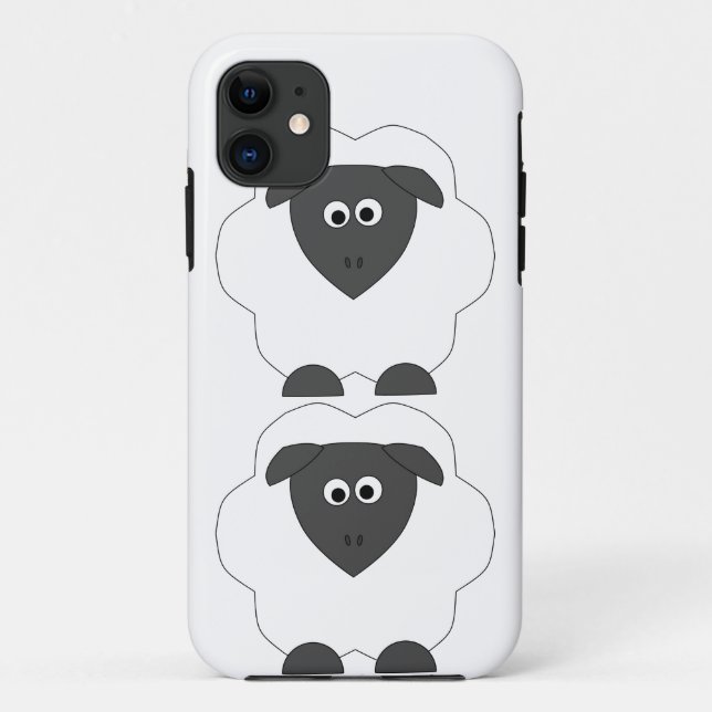 Capa Para iPhone 11 Ovinos Iphone5 Caso (Verso)