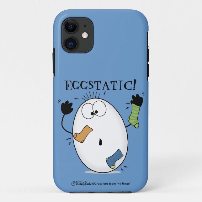 Capa Para iPhone 11 Ovo Eggstatic-Ecstatic (Verso)