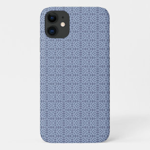 Capa Para iPhone 11 padrão contínuo de formas circulares