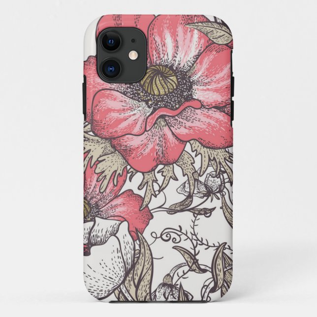 Capa Para iPhone 11 Padrão da ventoinha (Verso)