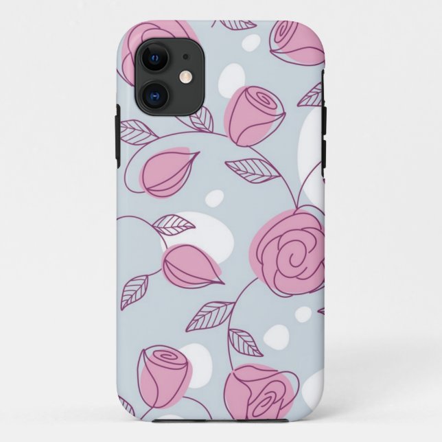 Capa Para iPhone 11 Padrão da ventoinha (Verso)