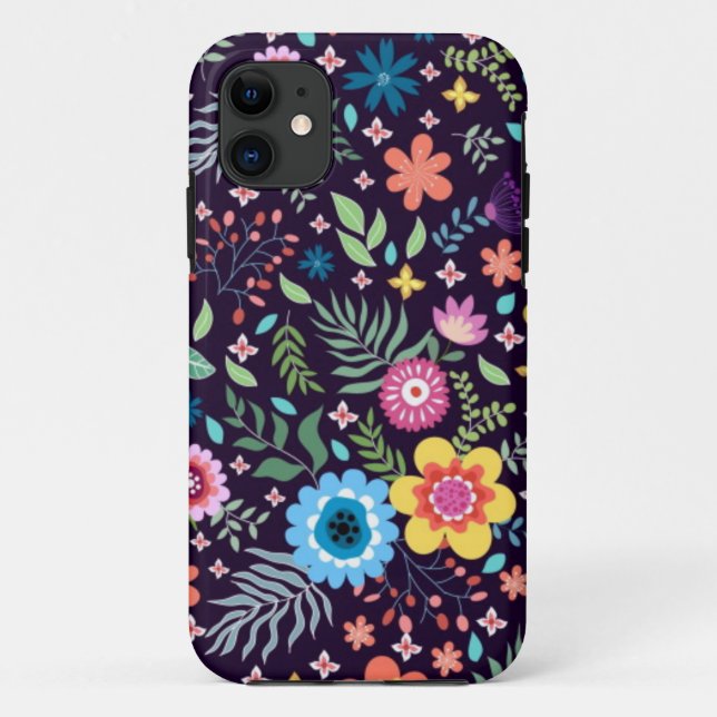 Capa Para iPhone 11 Padrão da ventoinha (Verso)