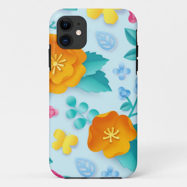 Capa Para iPhone 11 Padrão da ventoinha (Verso)