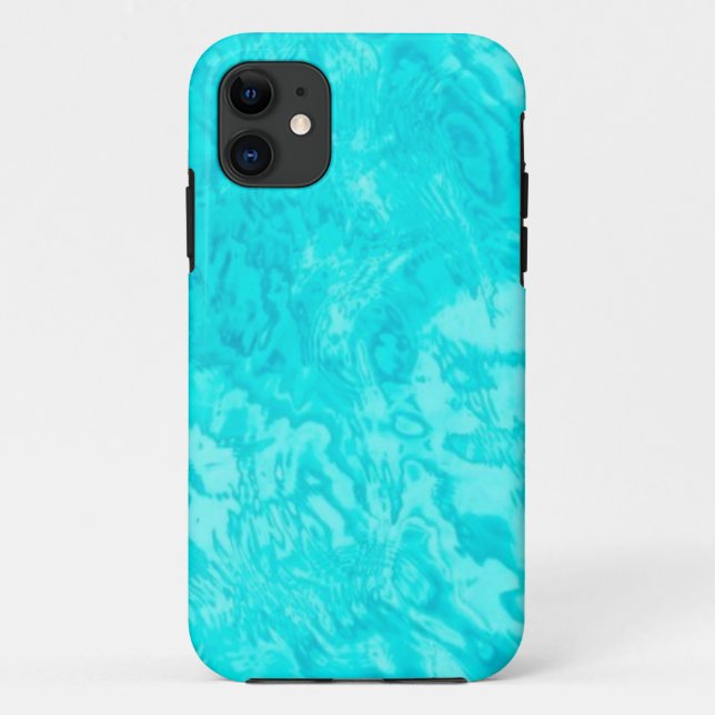 Capa Para iPhone 11 Padrão de água (Verso)