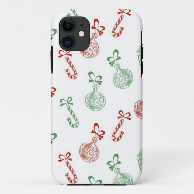 Capa Para iPhone 11 padrão de ano novo (Verso)