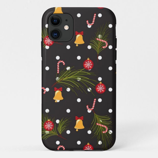Capa Para iPhone 11 Padrão de ano novo (Verso)