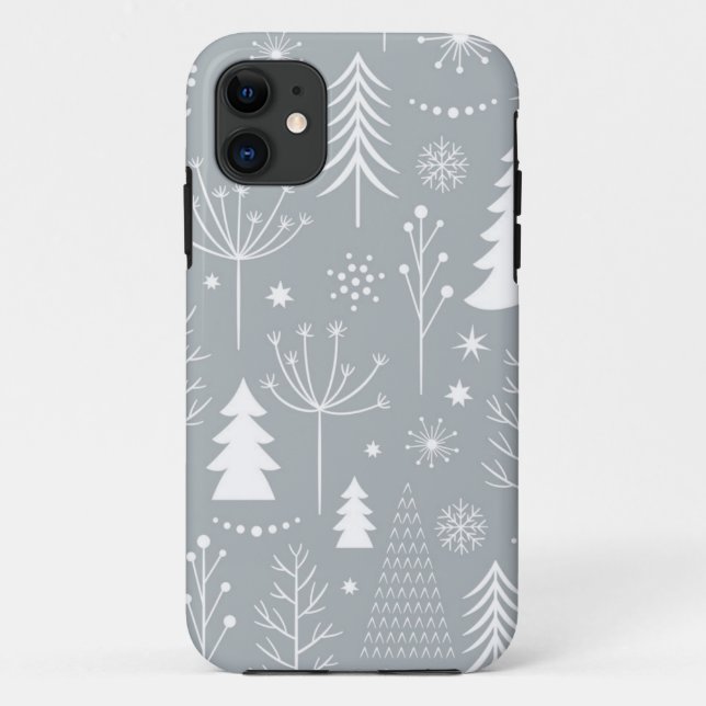 Capa Para iPhone 11 Padrão de ano novo (Verso)