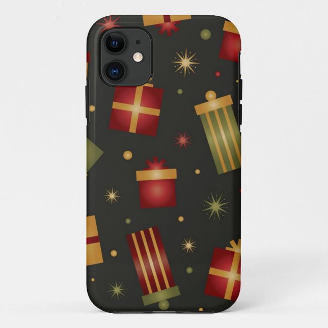 Capa Para iPhone 11 padrão de ano novo (Verso)