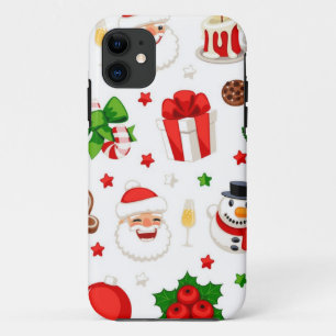 Capa Para iPhone 11 Padrão de ano novo