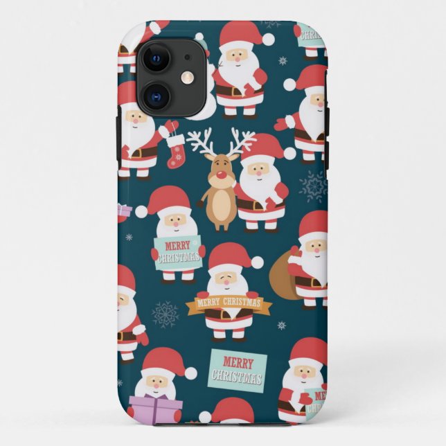 Capa Para iPhone 11 padrão de ano novo (Verso)