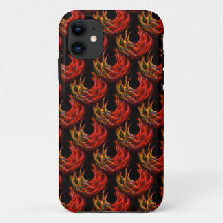 Capa Para iPhone 11 Padrão de Arte Abstrata Boho Elegante Moderno Fofo